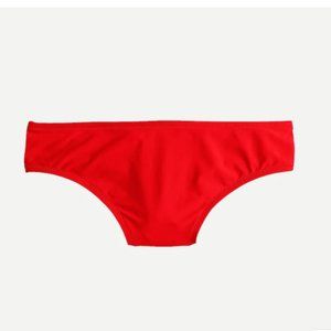 JCrew Bikini Brief Swim B5811 $40 Belvedere Red